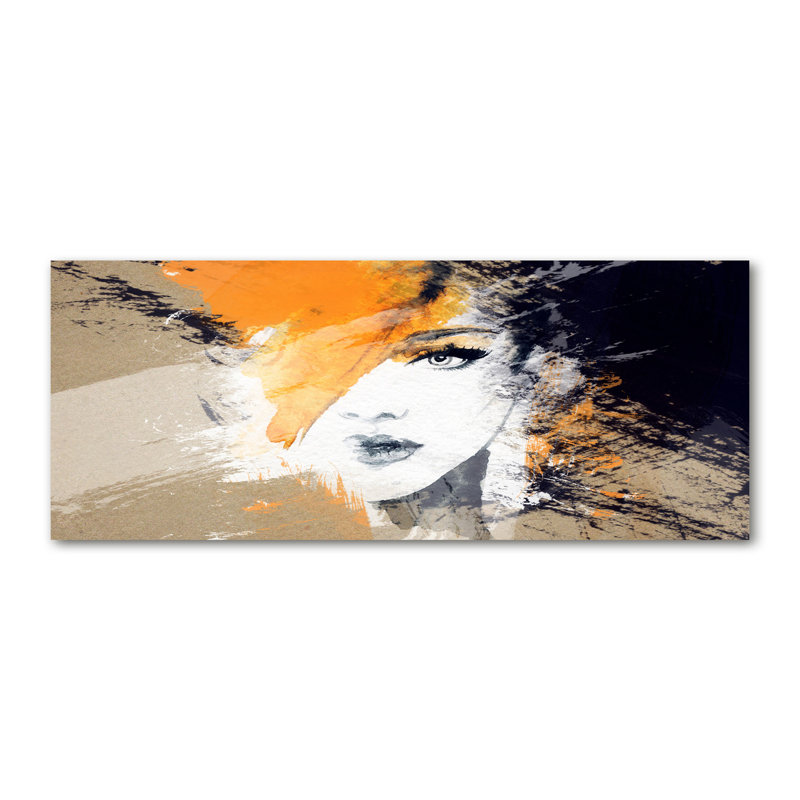 Portrait Of A Woman - No Frame Print on Canvas