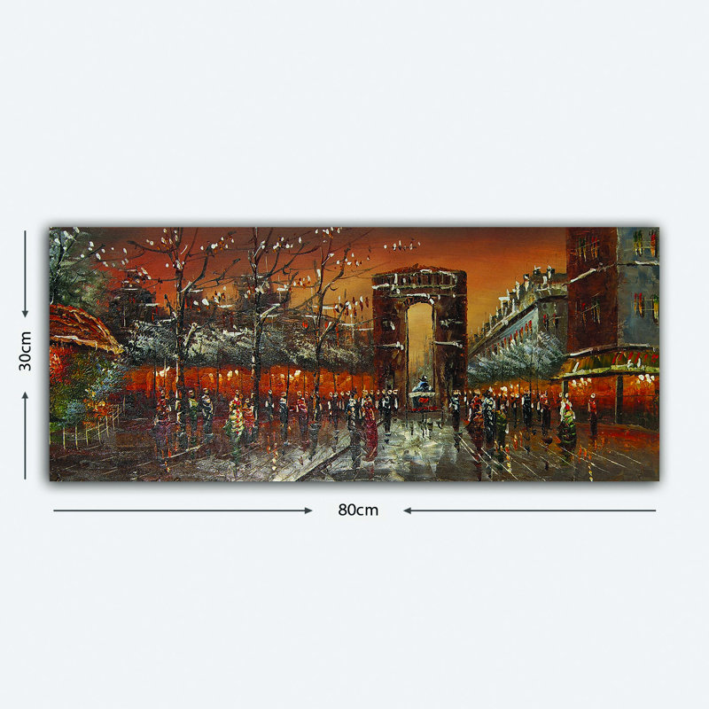 Peinture décorative sur toile