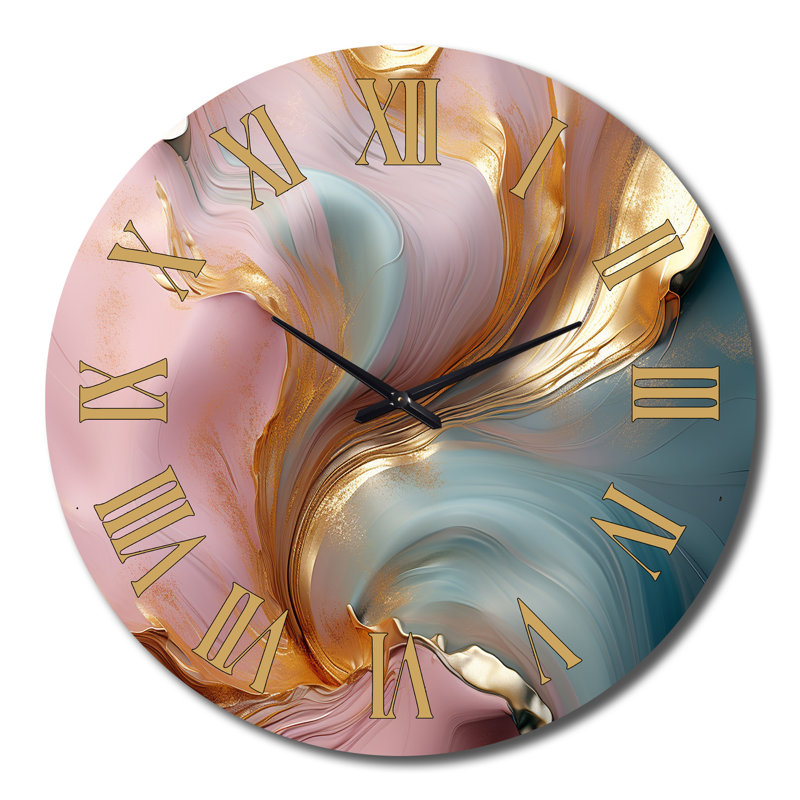 Horloge murale Exquise Wave Harmony, Très grand