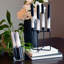 Kisa 8 Piece Gradient Taper Candle Set