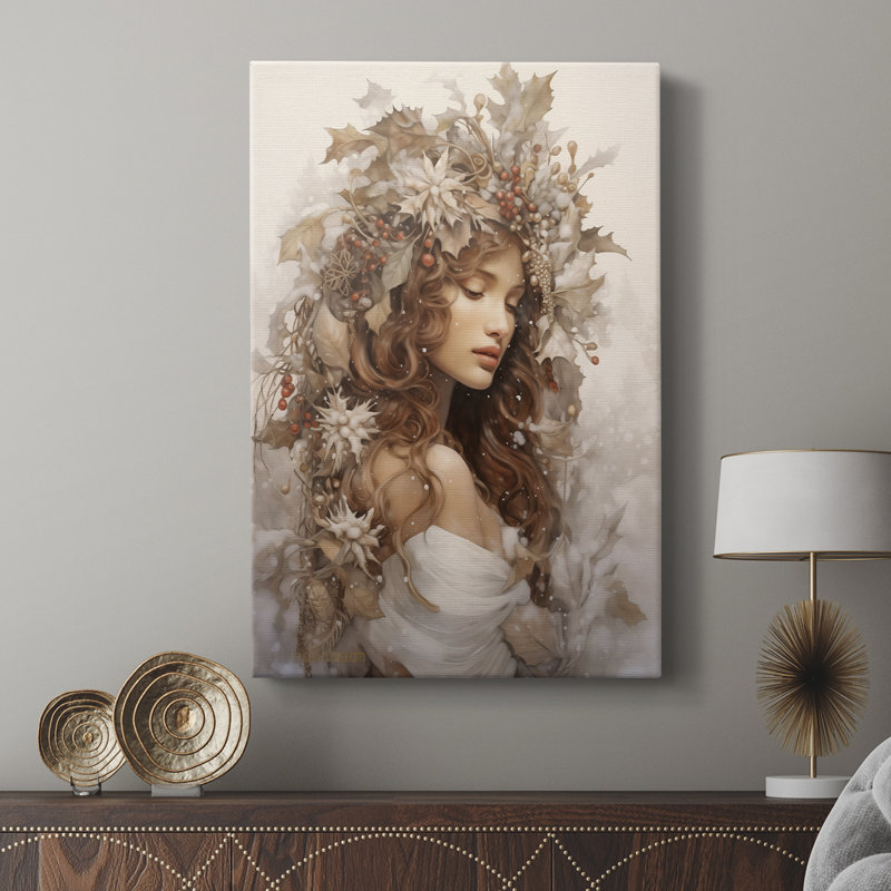 Christmas Holiday Art DCC - Gallery Cavas, H 27 po x l 18 po