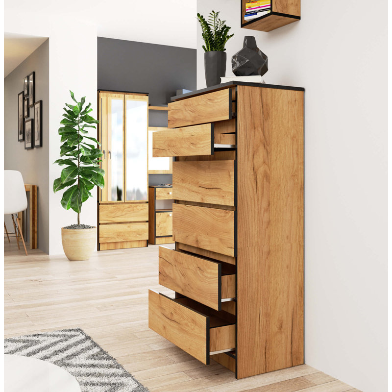 Boniface Particle Board Standard Storage Unit Accent Chest