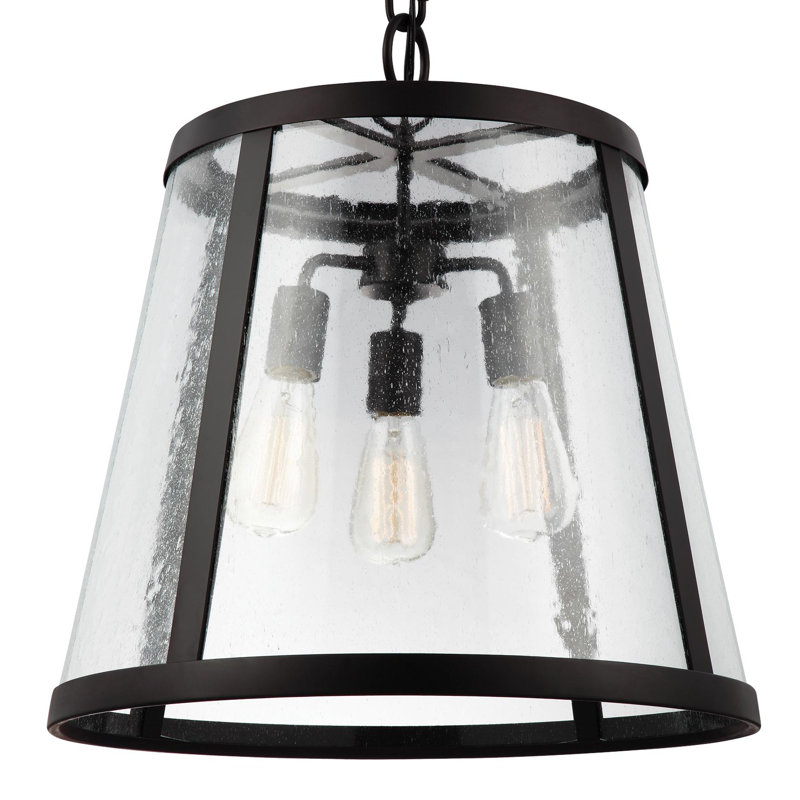 Grand luminaire suspendu Amiir, Bronze huilé