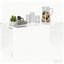 Table basse, table basse rectangulaire à cascade longue de 32 po, transparent