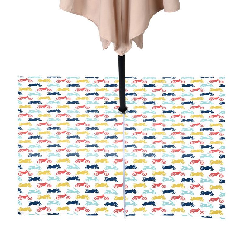Geometric Tablecloth, 104" x 60"