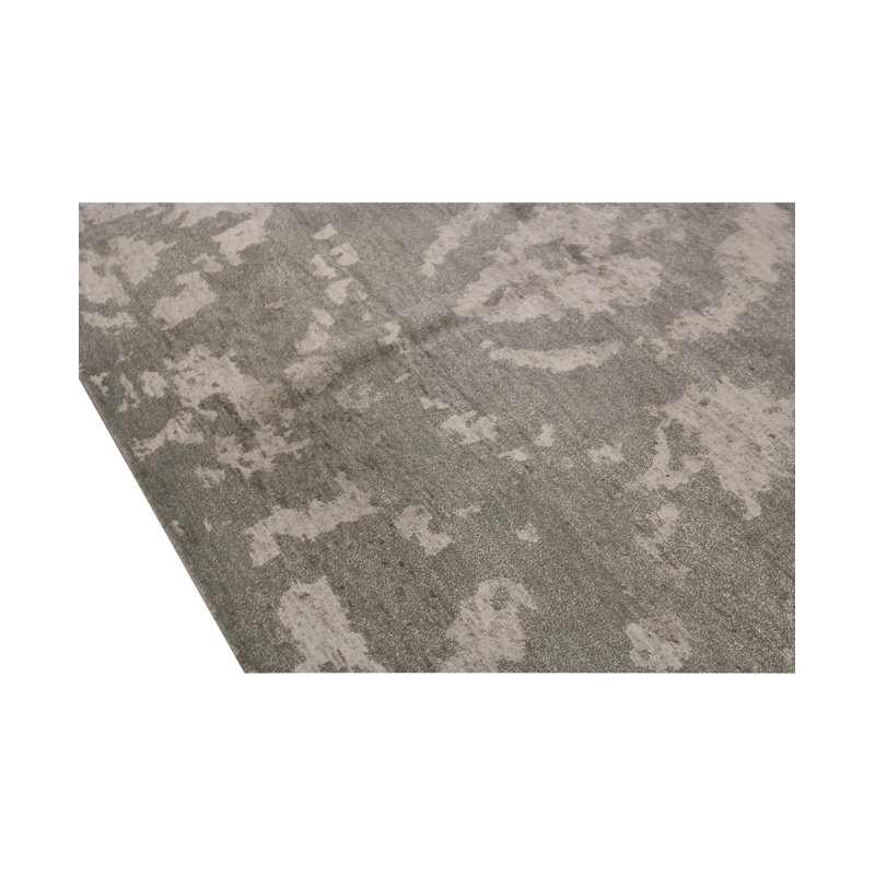 Viscose Geometric Indoor Rug