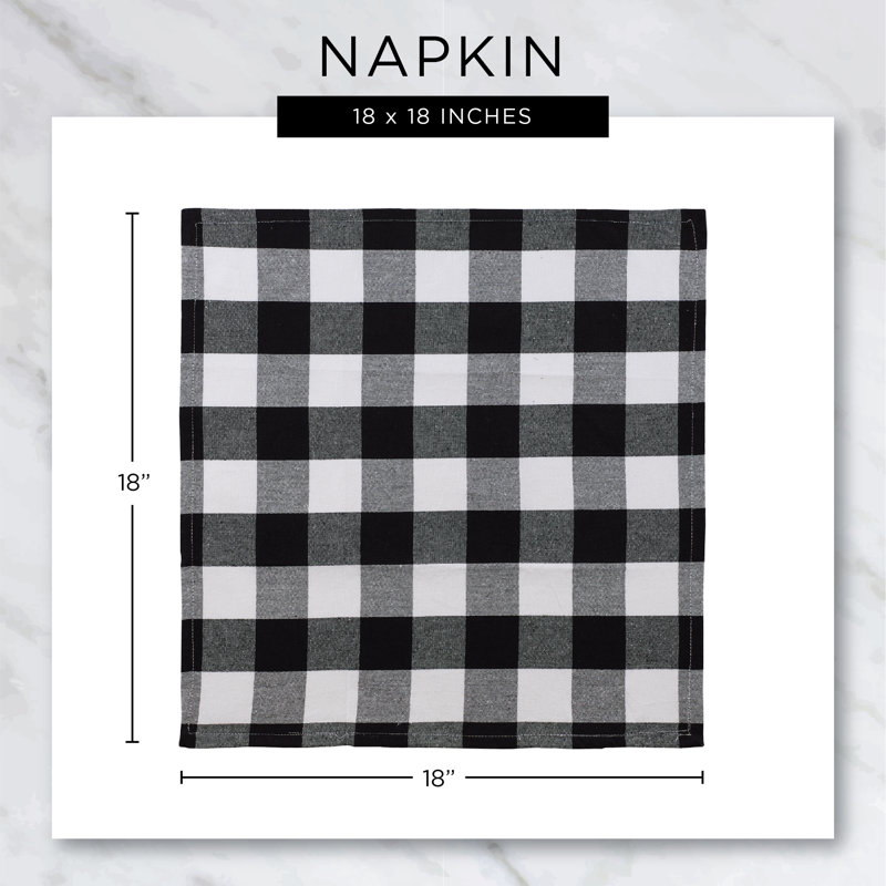 Cahya Cotton Geometric Square Napkin, Honey Gold