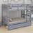Bunk Bed With Drawers, Convertible Into Beds,  Ladder And Safety Guardrails-216882170