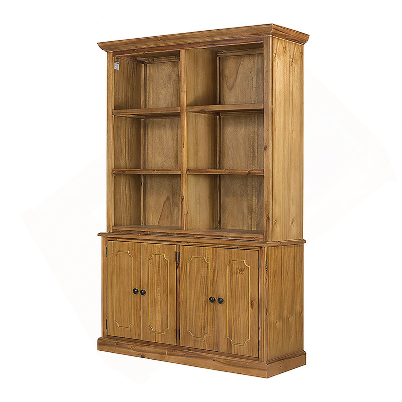 Armoire au style campagnard classique et à la fonctionnalité moderne, idéale pour un rangement polyvalent et pour améliorer les espaces de vie