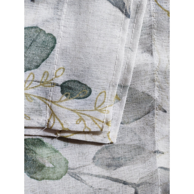 Finbar Linen Semi Sheer Single Curtain Panel, 150cm Width x 206cm Drop