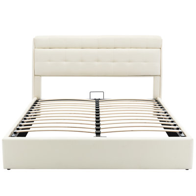 Angelka Upholstered Ottoman Storage Bed