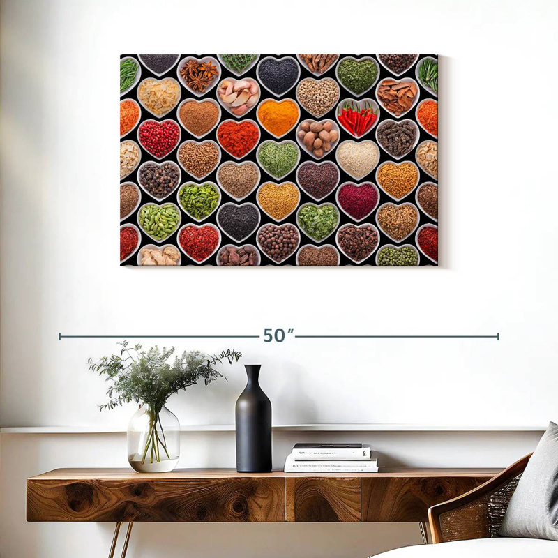 Collection Yarlin Heart Spice, H 24 po x l 36 po