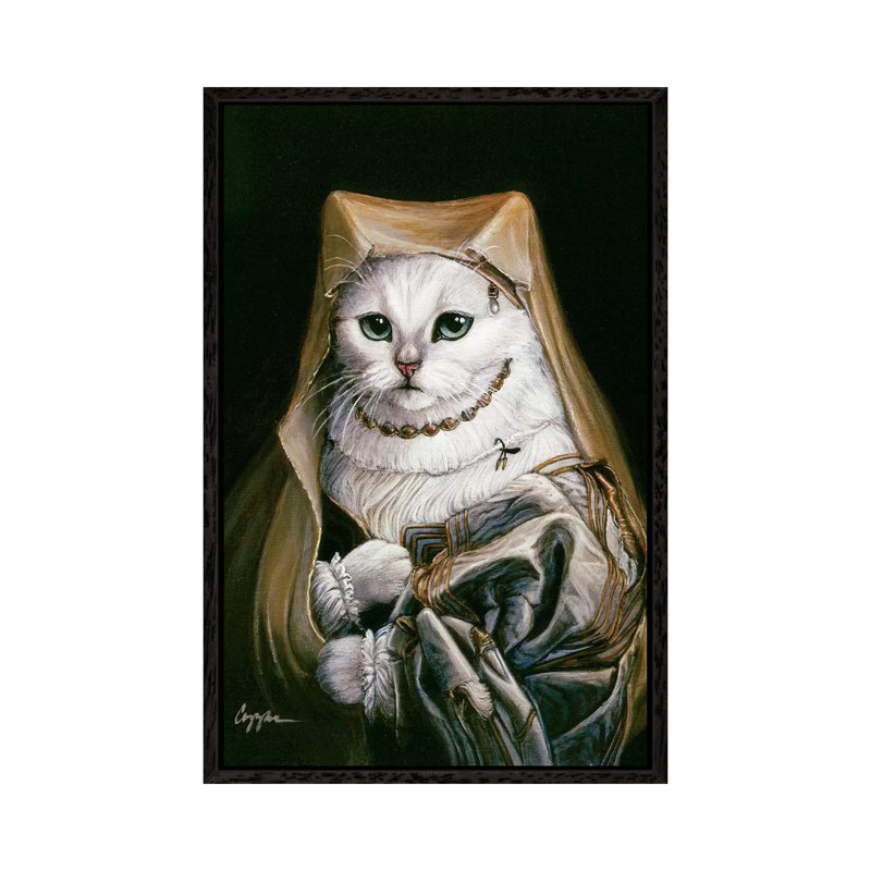 Shefa by Melinda Copper - Painting on Canvas, Black Framed, 101.6 cm H x 66.04 cm W