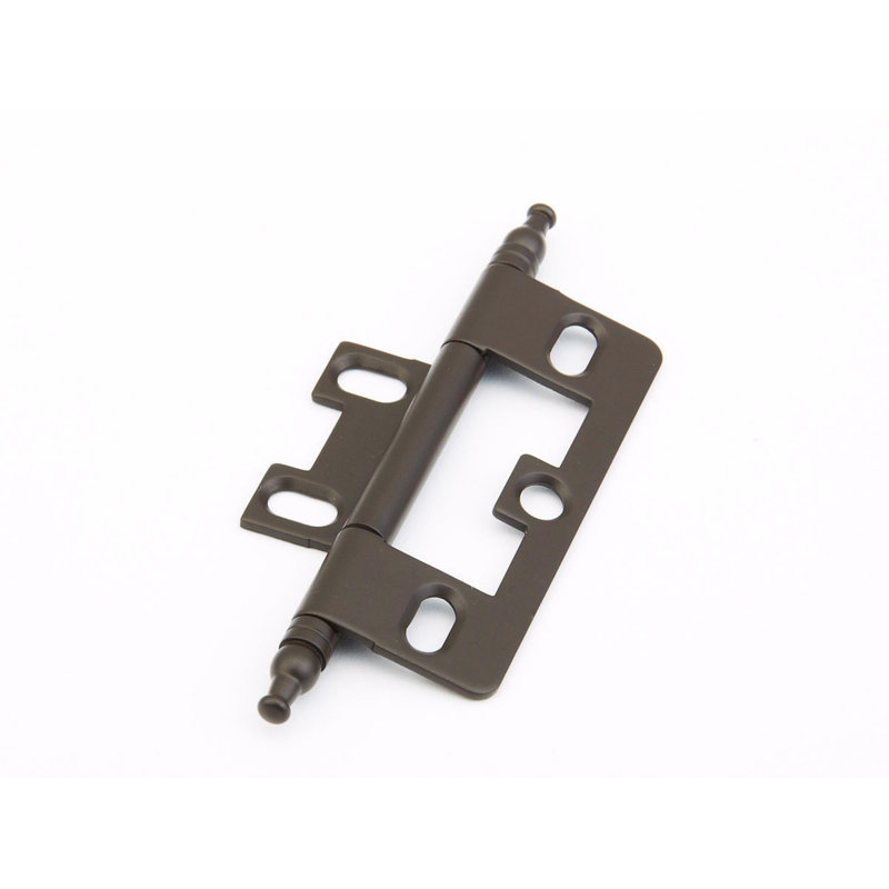 Hinges 3'' x 0.88'' Metal Traditional Hinge, Oil Rubbed Bronze