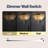 Ohlone Farmhouse Wood Beaded/Metal LED Flush Mount-70777070-123703378