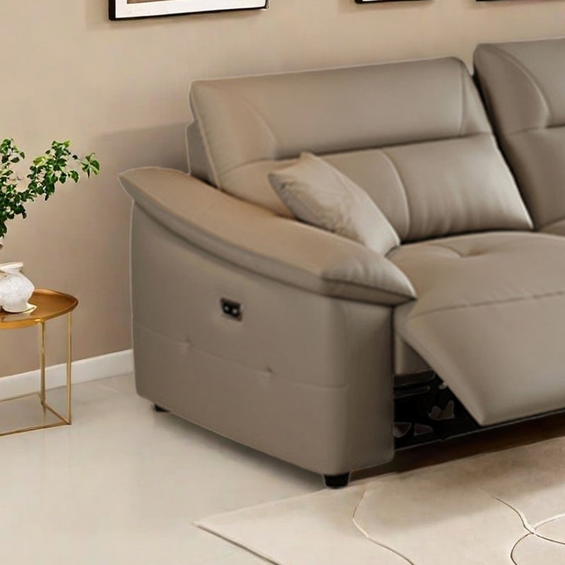 Canapé électrique haut de gamme de luxe luxueux, 2, H 36,61 po x l 85,03 po x P 40,94 po