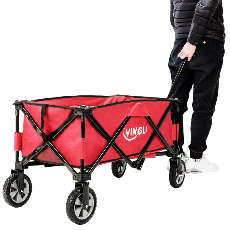 Chariot de chariot pliable en acier