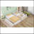 Twin Size Wood Daybed With Fence Guardrails And 2 Drawers, Split Into Independent Floor Bed & Daybed-507379949-507379950