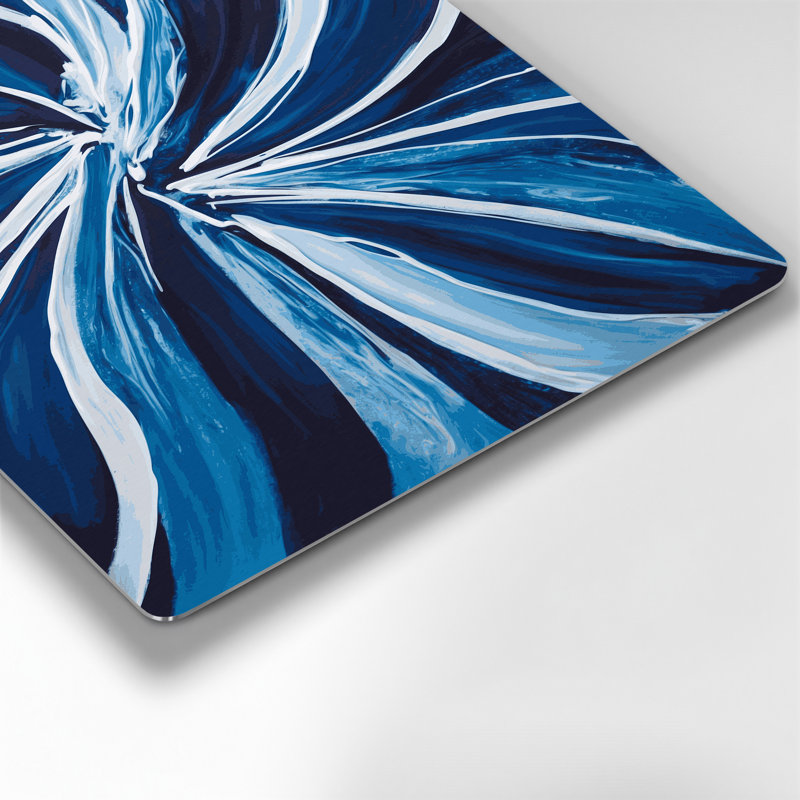 Art mural en métal «Lyrical Abstraction 15», H 11 po x l 14 po