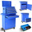 Coffre à outils roulant à 5 tiroirs, armoire de rangement pour outils de grande capacité avec roues verrouillables, tablette réglable et doublure antidérapante, organisateur de boîte à outils amovible, armoire à outils roulante