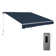 10x8 ft. Powered Retractable Patio Awnings, Outdoor Sunshade Canopy with Remote