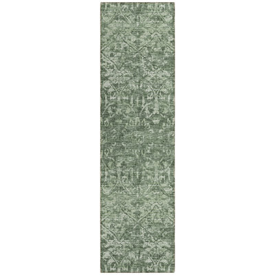 Fenwick Washable Oriental Indoor / Outdoor Rug
