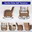 Swivel and sliding wicker patio chairs-2117509931-2119223130