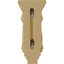 Corbeau en bois d'aulne traditionnel l 9 po x P 10 po x H 34 po (lot de 4)-73318819-73567788