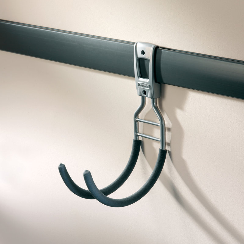 Satin Nickel Small and Medium Wall Mounted Utility Hook