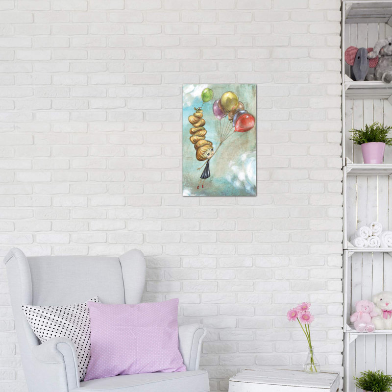 «The Journey» par Heather Renaux - impression d'art graphique, H 26 po x l 18 po x 1,5 po, Toile tendue, Pas de tapis