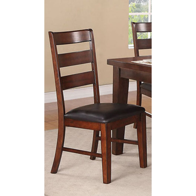 Everidyyi Faux Leather Upholstered Side Chair