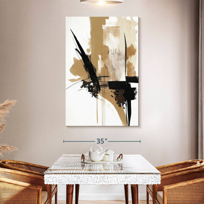 Avery Beige lignes chaotiques III