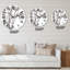 Palmier en bambou - III - Horloge murale traditionnelle-60187941