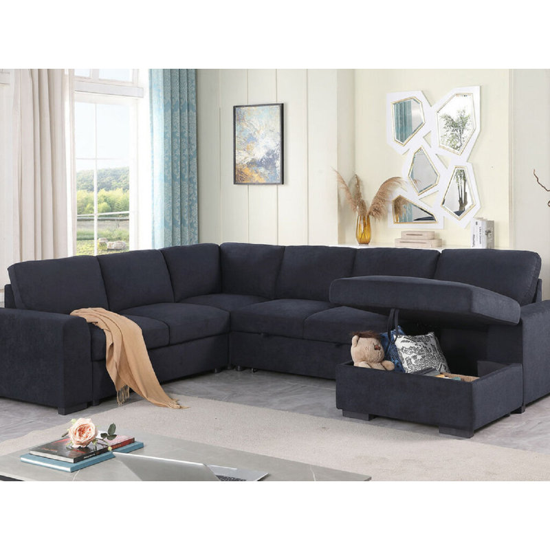 Canapé modulaire rembourré 4 pièces Ilyjah