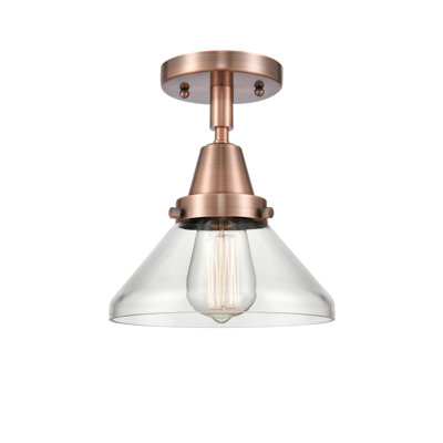 Amede Glass Semi Flush Mount