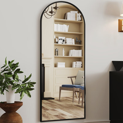 Arched  Metal Oversized Full-Length Mirror