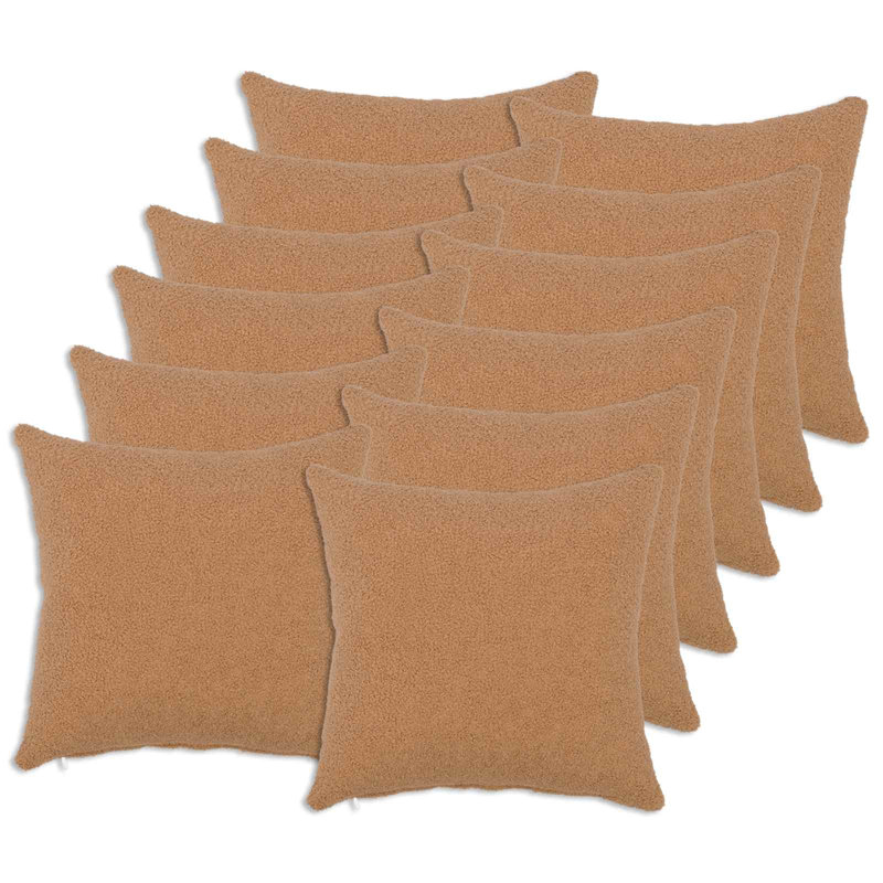 Light Grey Cushion Cover, Square 50cm, Beige