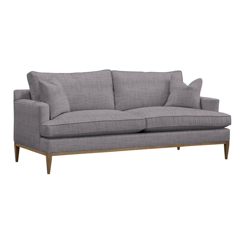 Canapé Camilla, Chenille nomade ardoise Crypton®, Hampton