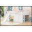 Lit mezzanine double pleine grandeur avec glissade