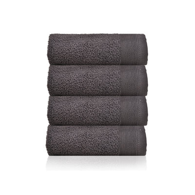 Hardee 4 Piece 100% Cotton Hand Towel Set