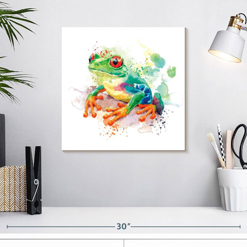 Crowle Tree Frog Splash, 16" H x 16" W