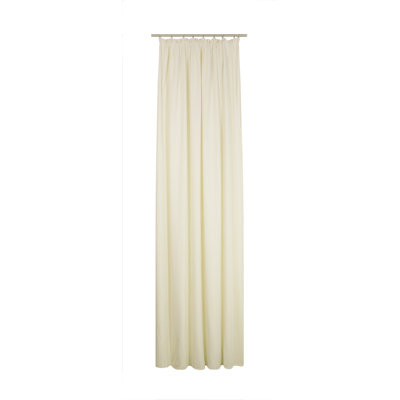 Alderete Pencil Pleat, Single Curtain, opaque