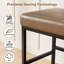 Modern Edge, Cozy Feel: tabourets de bar rembourrés en similicuir pour chaque maison-1064969853