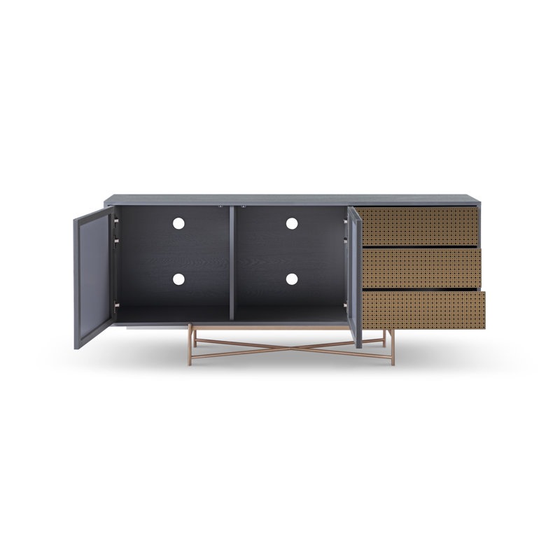 Amarlia 179.9cm Sideboard, Grey