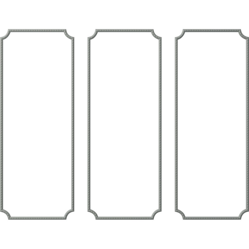 Ensemble de moulure de panneau Bulwark, L 28 po x H 72 po, Triple