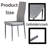 Meelad Upholstered Counter Stool with Iron Frame