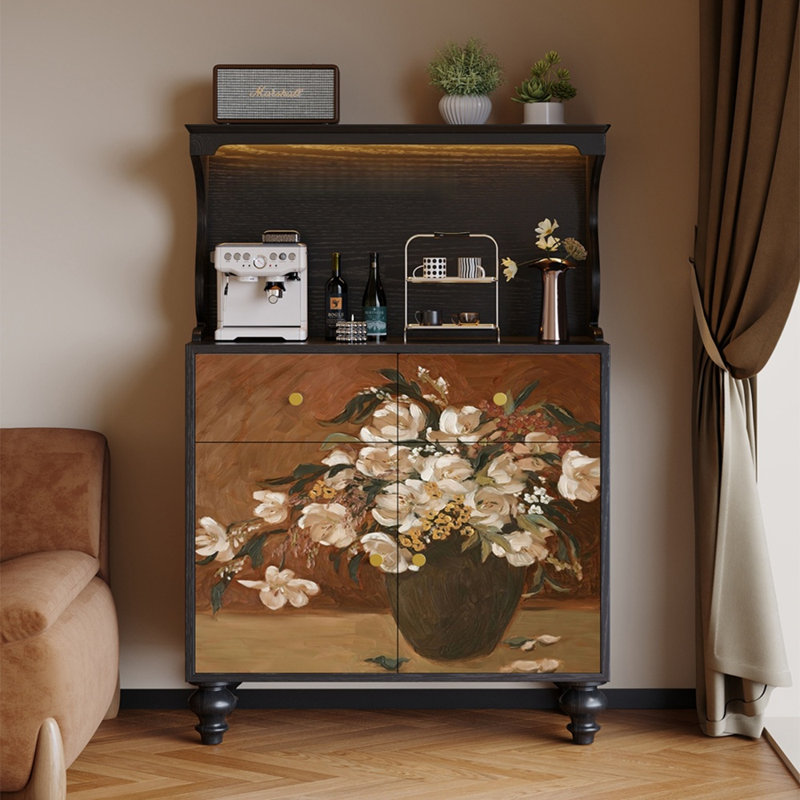 Buffet et armoire bol style français rétro