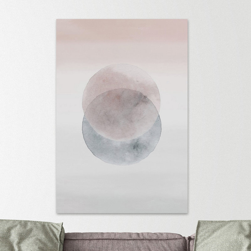 « waning moons »-impression sur toile, H 24 po x l 16 po x P 1,5 po, Toile tendue