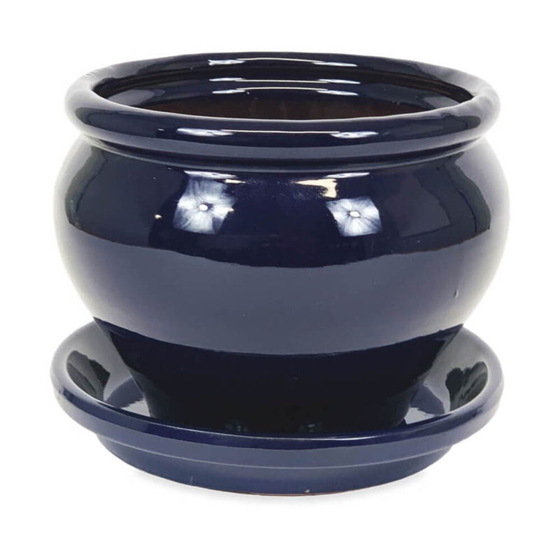 Daarina Handmade Pot Planter, Blue