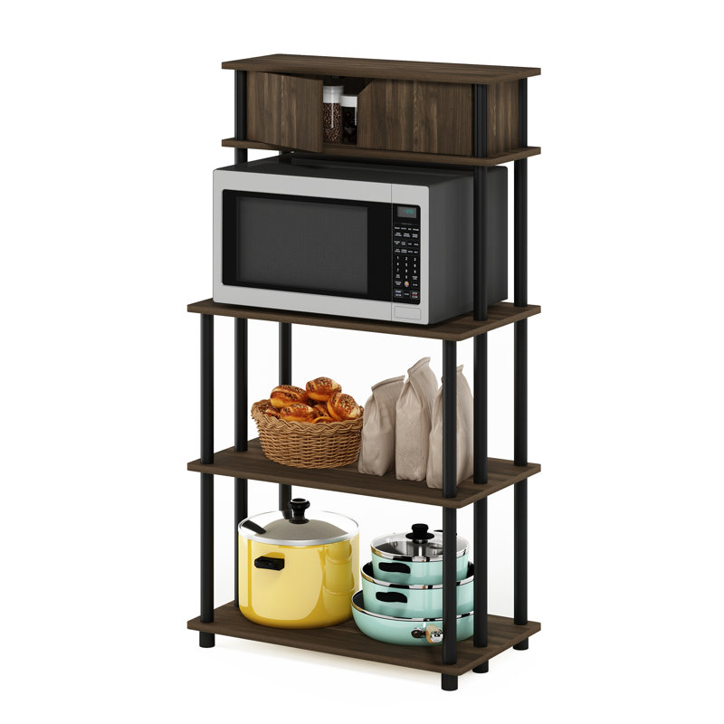 Pannalal Wood Kitchen Island, Walnut